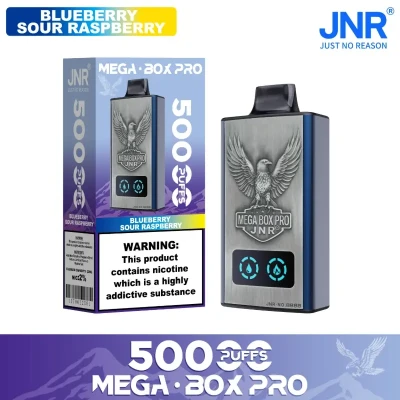 JNR Mega Box Pro 50K Blueberry Sour Raspberry | 50000 Puffs Disposable Vape